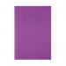 Silvine Exercise Book Tough Shell Feint Ruled With Margin A4 Purple (Pack of 25) EX140 SV43568