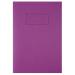 Silvine Tough Shell A4 Exercise Book Feint Ruled With Margin Purple (Pack of 25) EX140
