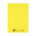 Silvine Tough Shell Exercise Book Ruled A4 Yellow (Pack of 25) EX141 SV43569