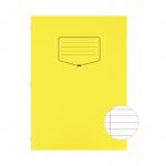 Silvine Tough Shell Exercise Book Ruled A4 Yellow (Pack of 25) EX141 SV43569