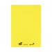 Silvine Tough Shell Exercise Book Ruled A4 Yellow (Pack of 25) EX141 SV43569