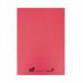 Silvine Tough Shell Exercise Book Ruled A4 Red (Pack of 25) EX142 SV43570