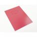 Silvine Tough Shell Exercise Book A4+ Red (Pack of 25) EX153 SV43607