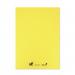 Silvine Tough Shell Exercise Book A4+ Yellow (Pack of 25) EX154 SV43608