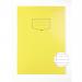 Silvine Tough Shell Exercise Book A4+ Yellow (Pack of 25) EX154 SV43608