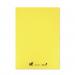 Silvine Tough Shell Exercise Book A4+ Yellow (Pack of 25) EX154 SV43608