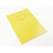 Silvine Tough Shell Exercise Book A4+ Yellow (Pack of 25) EX154 SV43608