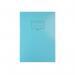 Silvine Tough Shell Exercise Book A4+ Blue (Pack of 25) EX155 SV43609