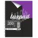 Silvine Luxpad Printed Hardback Notebook A5 Plus (Pack of 3) LUXA5FM SV43617