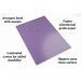 Silvine Tough Shell Exercise Book A4+ Purple (Pack of 25) EX157 SV43658