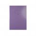 Silvine Tough Shell Exercise Book A4+ Purple (Pack of 25) EX157 SV43658