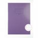Silvine Tough Shell Exercise Book A4+ Purple (Pack of 25) EX157 SV43658