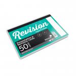 Silvine 50 Revision Notecard Pad Lined White (Pack of 1000) CR50 SV43675