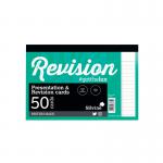 Silvine 50 Revision Notecard Pad Lined White (Pack of 1000) CR50 SV43675