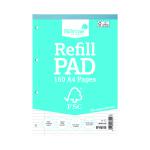 Silvine Envrion Ruled Refill Pad A4 160 Pages (Pack of 5) FSCRP80 SV43690
