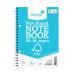 Silvine Envrionmentally Friendly Wirebound Notebook 160 Pages A5 (5 Pack) FSCTWA5 SV43693