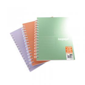 Silvine Luxpad Metallic 200 Page A5+ Assorted (Pack of 3) LUXA5MAC SV44133