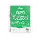 Silvine Recycled Wirebound Notebook Ruled 104 Pages A5 (Pack of 12) TWREA5 SV44153