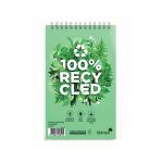 Silvine Premium Recycled Reporters Notebook 125x203mm 160 Pages (Pack of 3) R100-P SV94964