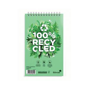 Photos - Notebook Silvine Premium Recycled Reporters  125x203mm 160 Pages Pack