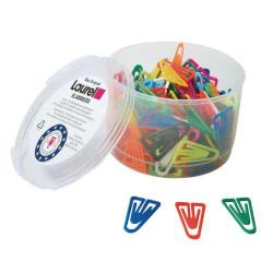 Cheap Stationery Supply of Plastic Paperclips 25mm Assorted Pack of 500 126011399 Office Statationery