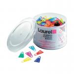 Plastic Paperclips 35mm Assorted (Pack of 200) 126130399 SW35VX