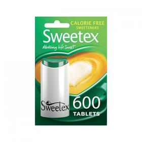 Sweetex Sweeteners Calorie-Free 600 Tablets (Pack of 12) 154122 SWX75317