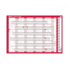 Sasco Year Planner Unmounted 2025 SY1075025 SY10750