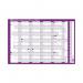 Sasco Academic Year Planner Mounted 2025-26 SY1075325 SY10753