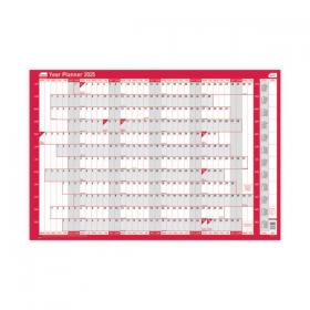 Sasco Year Planner Mounted 2025 SY1077125 SY10771