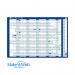 Sasco Year Planner Mounted 2022 2410152 SY60544