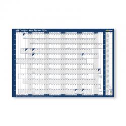 Sasco Year Planner Compact Landscape Unmounted 2026 2410267 SY64583