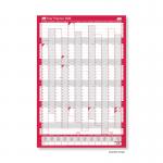 Sasco Year Planner Compact Portrait Unmounted 2026 2410268 SY64584