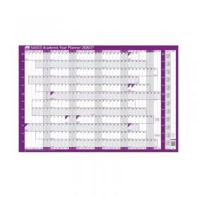 Sasco Academic Year Planner Mounted 202627 2410273 SY64589