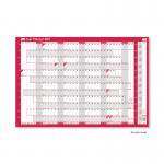 Sasco Year Planner Compact Landscape Unmounted 2027 2410291 SY65961
