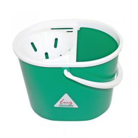 Lucy 15 Litre Mop Bucket Green L1405293 SYR03233