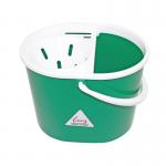 Lucy 12 Litre Mop Bucket Green L1405293 SYR03233