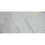 Twinlock V4 Variform 4 Column Cash Sheets 298x212mm Ref 75930 [Pack 75]  T75930