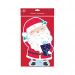 Santa Advent Calendar Standing Die Cut Pack of 12 XK0070 TA04693