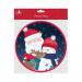 Christmas Paper Plates 8-Pk Cute P12