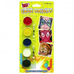 Cheap Stationery Supply of Tallon 5 Colour Face Paints (Pack of 12) 5111 Office Statationery