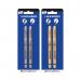 Tallon Gold and Silver Marker Pens Per Pack x2 (Pack of 12) 5641 TA05641