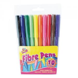 Tallon Fibre-Tip Pen Assorted Pk240 1101
