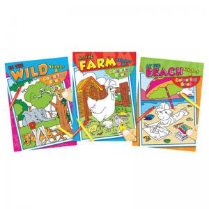Tallon Colouring And Sticker Book Pack of 12 4042 TA14042