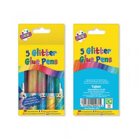 Artbox Swirl Glitter Glue Pens x5 Pack of 12 5037 TA15037