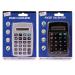 Tallon Black/Silver 8-Digit Pocket Calculator (Pack of 12) 6178