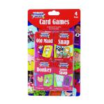Tallon Set of 4 Card Games For Children (Pack of 12) 7023 TA17023
