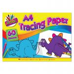 Art Box Tracing Paper Pad A4 60 Sheets (Pack of 12) TAL05069 TAL05069