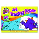 Art Box Tracing Paper Pad A4 60 Sheets (Pack of 12) TAL05069 TAL05069
