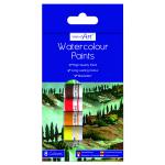 Work of Art Washable Watercolour Paint Tubes Assorted (Pack of 12) TAL06741 TAL06741